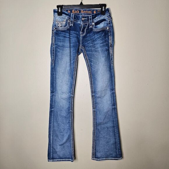 Rock Revival Yui boot size 25 flap pockets - Picture 1 of 12